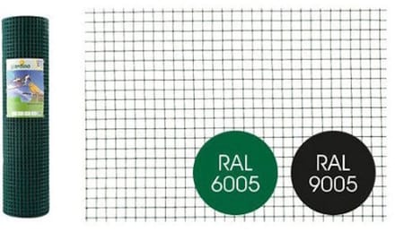 Giardino Gelast gaas Zwart 12.7/0.9 0.51m x 5m