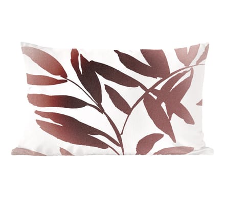 Sierkussens - Kussentjes Woonkamer - 50x30 cm - Bladeren - Design - Abstract