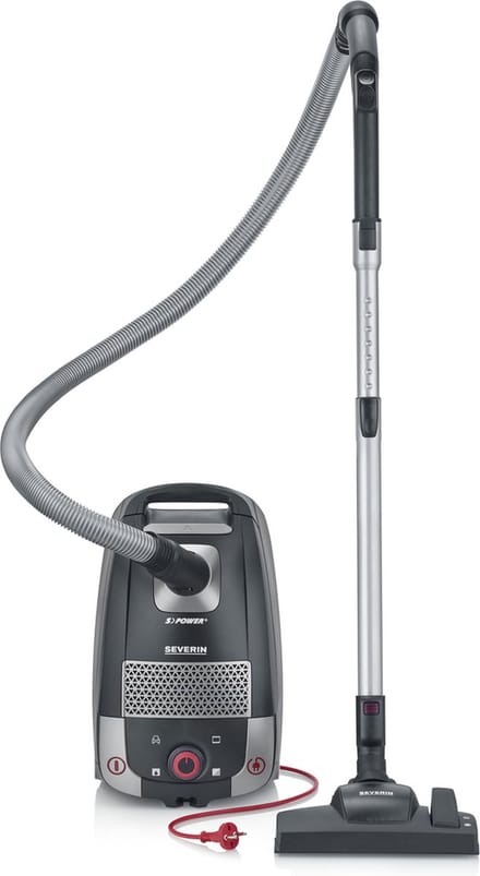 Severin BC 7052 - Stofzuiger met Hepa 14 filter en veel bijgeleverde accessoires