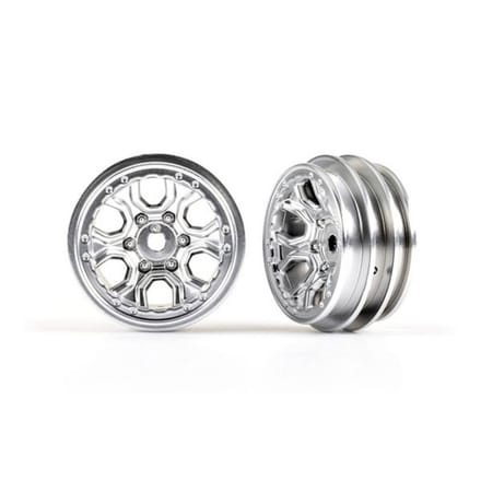 Traxxas TRX-9770-SATIN Velgen satijn-chroom 1.0
