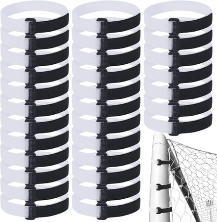 Voetbalnet Bevestigingen - Net Lussen - Sport Training - Stevige Bevestiging - 39.8x2x0.2 cm