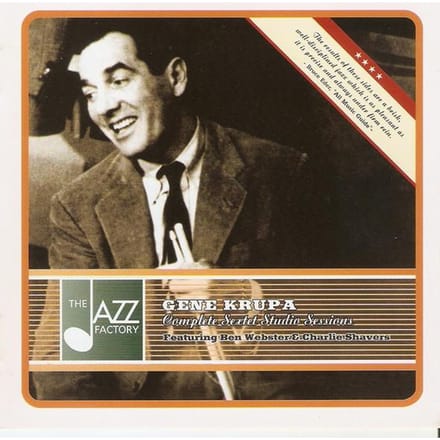 CD GENE KRUPA - COMPLETE SEXTET STUDIO SESSIONS DLAND602004 Disconforme SL 2004 Spanje Jazz Gebruikt brown