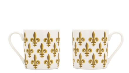 Espresso set, Fleur de Lys, Franse lelie