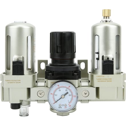 OlieWaterseparator Automatische Afvoer Drievoudig Filter Gas-Vloeistofscheiding