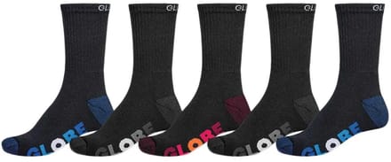 Globe Multi Stripe Crewsokken Zwart EU 33 1/2-40 1/2 Jongen