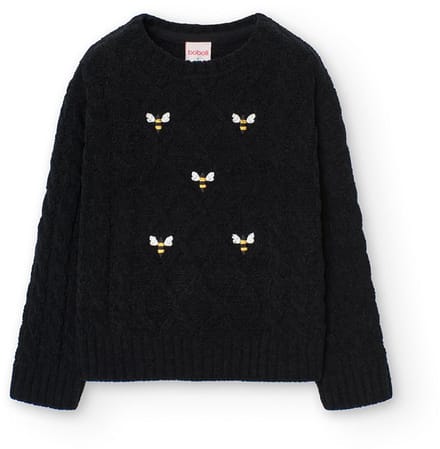 Boboli Knitwear Trui Zwart 4 Years Meisje