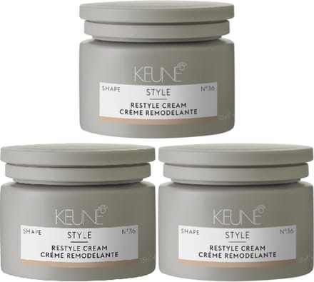 Keune Style - Restyle Cream - 3 x 125 ml