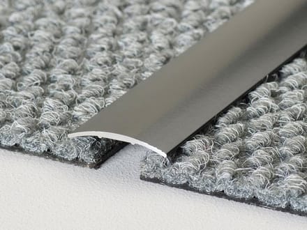Aluminium dorpelprofiel zelfklevend - overgangsprofiel - rond - 30mm x 2,70mtr