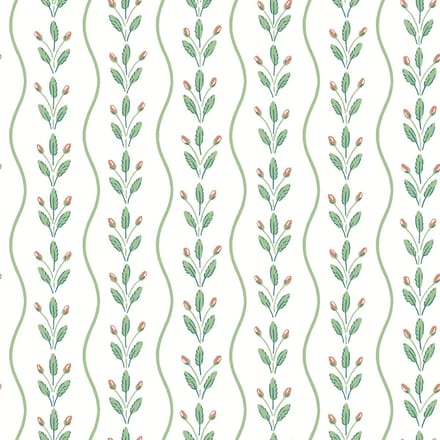 Boråstapeter Vliesbehang 7778 - Adorn - Botanisch Groen - 53cm x 10.05m