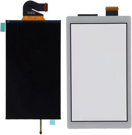 Reparatiedelen voor LCD-displaypaneel Switch Lite, vervanging LCD-scherm touchscreen, gereedschap set, grijs