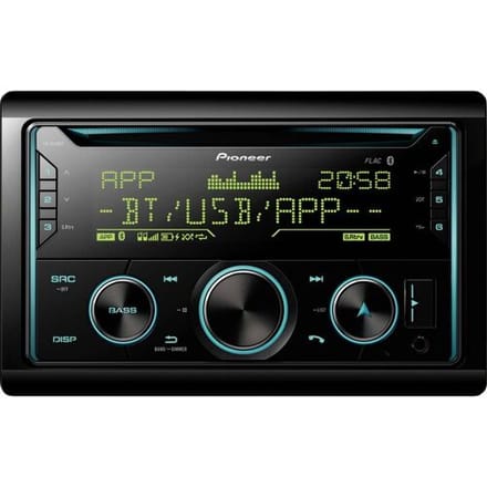 Pioneer FH-S720BT – 2-DIN CD/Bluetooth-autoradio met USB-aansluiting & MIXTRAX – 4×50 W
