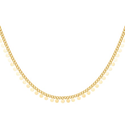 Yehwang - ketting circles - Vrouwen ketting - trendy ketting - mode ketting