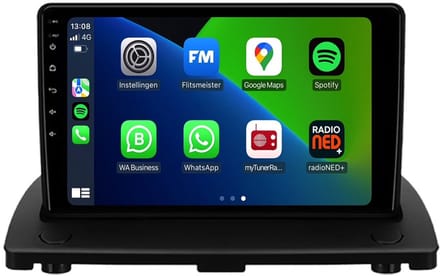 CarPlay autoradio geschikt voor Volvo XC90 | 2002 t/m 2014 | Android 13 | Draadloos Apple CarPlay & Android Auto | 2GB + 32GB | 8-Core processor | Davilon | 2002 2003 2004 2005 2006 2007 2008 2009 2010 2011 2012 2013 2014 | Bluetooth & Wifi