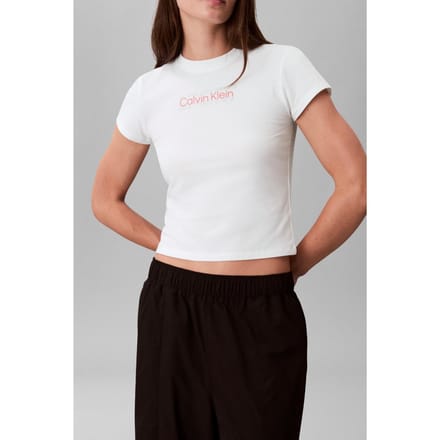 Calvin Klein Baby Tee Classic White Taglia: S | Maglie Sportivi Outlet | Donna | Bianco