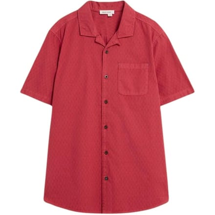 White Stuff Gaddesby Ss Shirt Deep Pink Größe: L | Casual hemden Outlet | Herren | Rosa