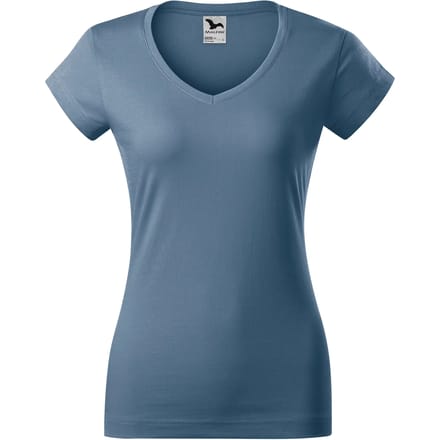 Dames-T-shirt met V-hals Malfini 162