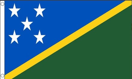 Vlag Salomonseilanden 30x45cm