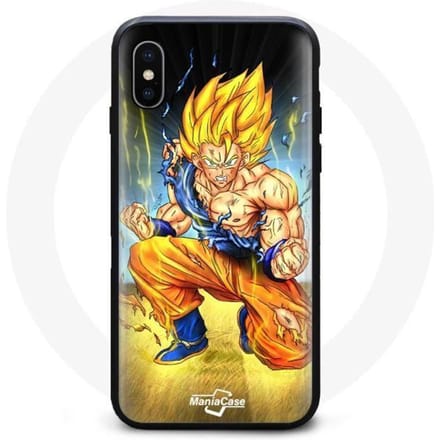 Coque - Dragon Ball - Iphone XS Max - Souple - Noir - Mixte