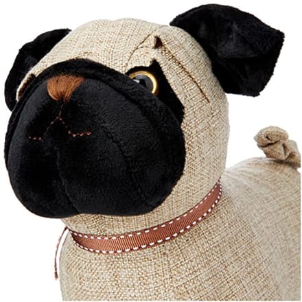 Deurstopper in Hond Design - Bruin - 28 x 28 x 21 cm