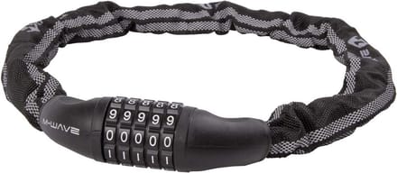 Zwart Cijfer Kettingslot Fiets - 6.8x850mm Met Persoonlijke Code