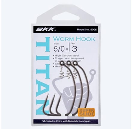 BKK Titan 9006 Worm Hook #1/0