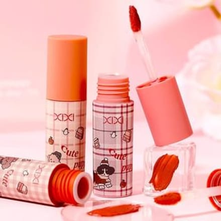 xixi - Bruno Silk Mist Lip Mud - 5 Colors #04 Nude Brown - 2g