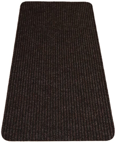 PRIMA - Heavy Duty - Loper - donker bruin - zwart - 70x140cm - antislip