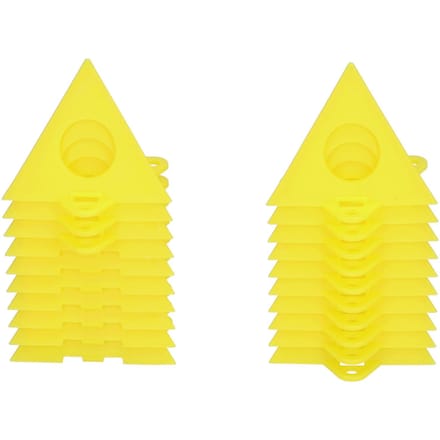 20 STKS Verfstandaard Kit Driehoekige Plastic Houtbewerkingsbeugel voor Fotolijst Deur Plank