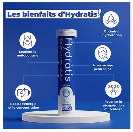 Hydratis Hydratatieoplossing 20 Bruistabletten (Aroma : Kokosnoot)