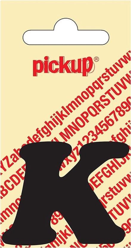 Pickup plakletter CooperBlack 40 mm - zwart K