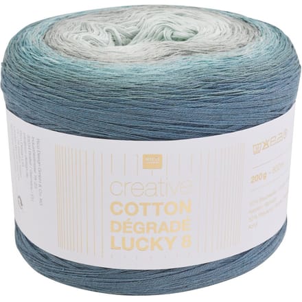 Rico Design Creative Cotton Dégradé Lucky 8 - Kleur 024