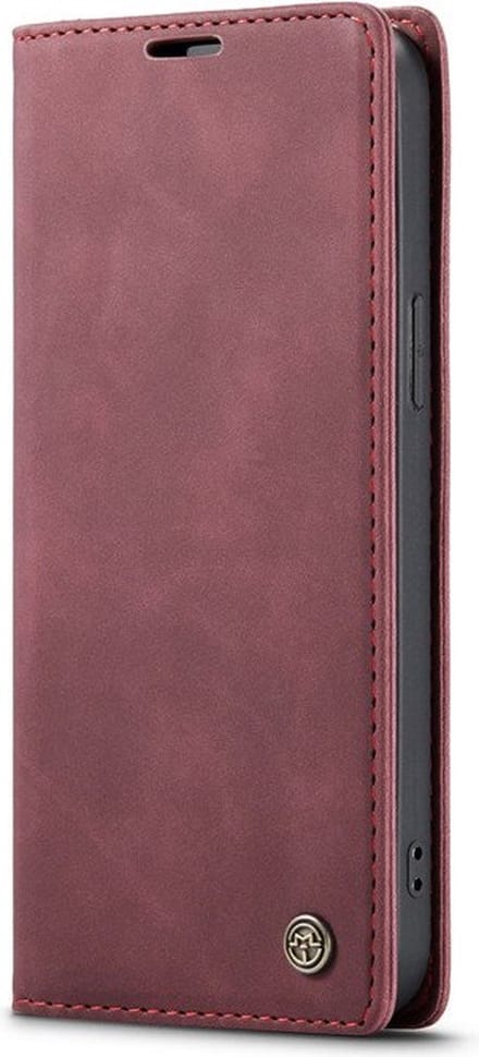 CaseMe book case - Apple iPhone 15 Pro - Bordeaux rood