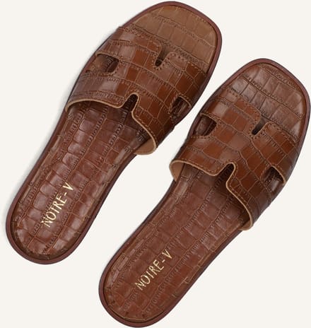 Notre-V Nv-1001 Slippers - Dames - Bruin - Maat 43