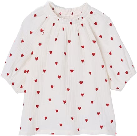 Vertbaudet Blouse voor meisjes van katoengaas