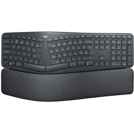Logitech ERGO K860 Draadloos Ergonomic - US (ISO) - Gaming toetsenbord - Engels (US international) - Zwart