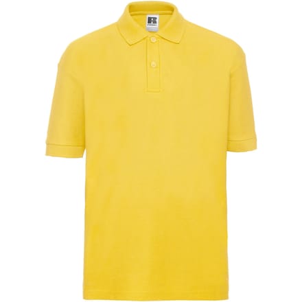 Russell Kinder/Kinder Piqué Poloshirt (Geel)