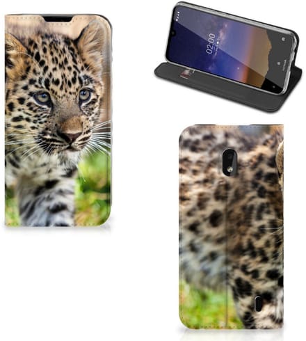 Nokia 2.2 Hoesje maken Baby Luipaard