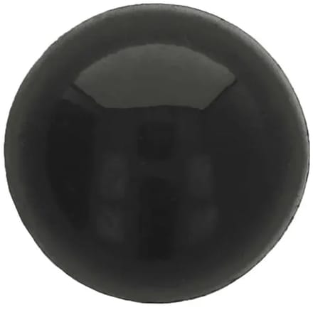 Veiligheidsogen 8 mm zwart (5 paar)