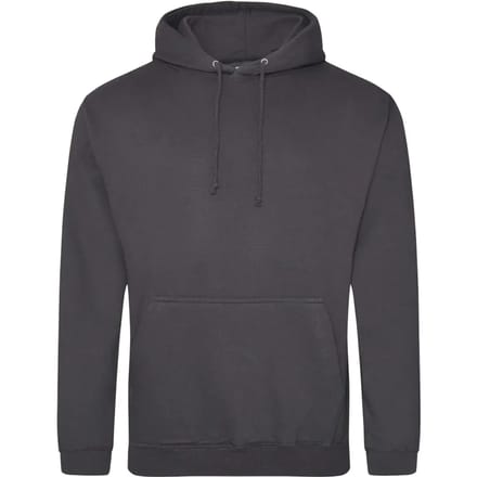 Just Hoods College Hoodie JH001 - Storm Grey (Solid) - M