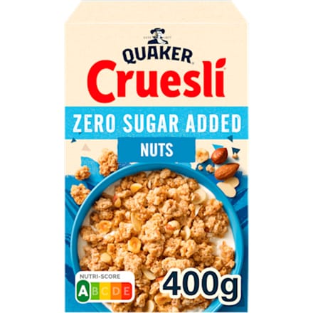 Cruesli Zero Sugar Added 4 noten