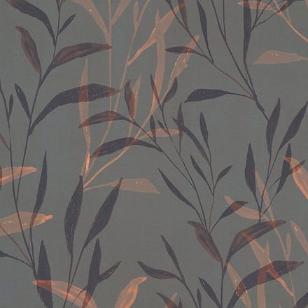 MODERN BEHANG | Bladeren - Grijs Bruin Oranje - A.S. Création Anna D'Andrea