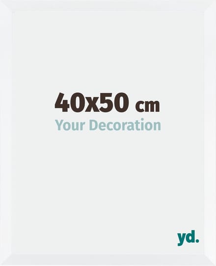 Your Decoration - Fotolijst 40x50 cm - MDF - Wit Mat - Catania