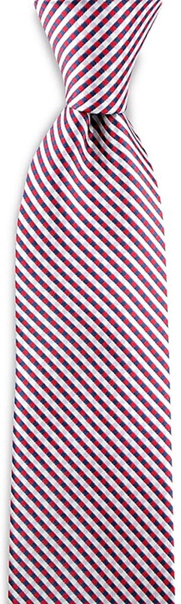 We Love Ties - Stropdassen - Stropdas Sir Bradley - rood / blauw / wit