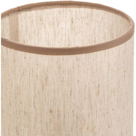Duolla Lampenkap Roller ecru/beige Ø 13 cm hoogte 15 cm