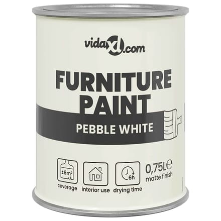 Peinture Meuble Blanc 0,75 L Texture Murale