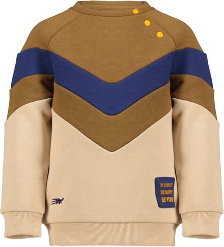 4PRESIDENT Sweater jongens - Coffee Liqueur - Maat 98 - Jongens trui