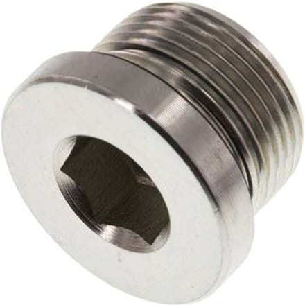 Plug M24 X 1.5 Staal NBR met binnenzeskant 400bar (5620.0psi)