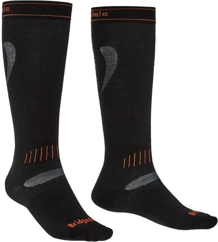 Bridgedale Unisex Skisokken Ultra Fit Zwart