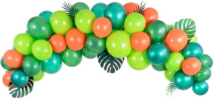 Partydeco - DIY Kit Ballonboog - Dino (2m, 60 ballonnen)