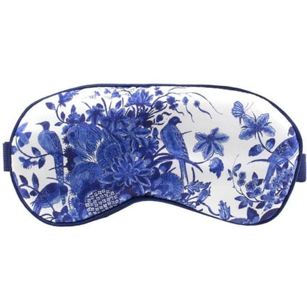 Slaapmasker, Delfts blauwe vogels, Rijksmuseum